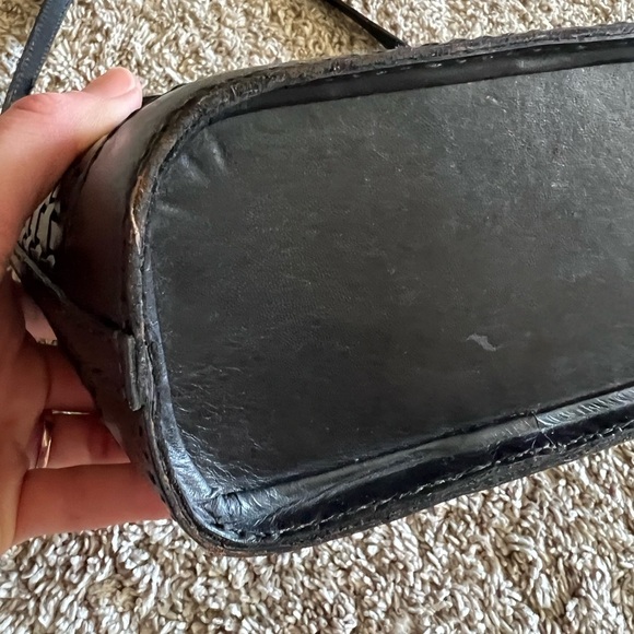 Woven Black Shoulder Bag vintage black shoulder bag - Picture 4 of 10